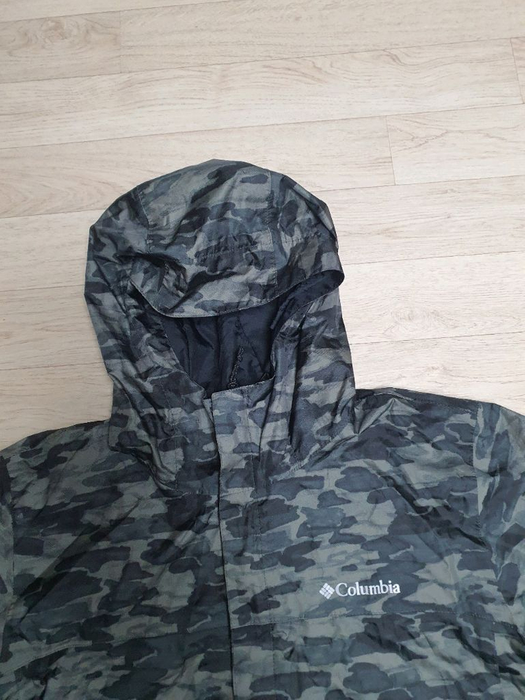 110 컬럼비아 방수 후드 자켓 낚시 등산 캠핑 남XXL 깨끗해요 이미지