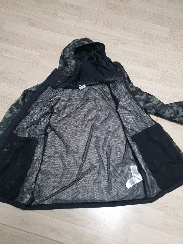 110 컬럼비아 방수 후드 자켓 낚시 등산 캠핑 남XXL 깨끗해요 이미지