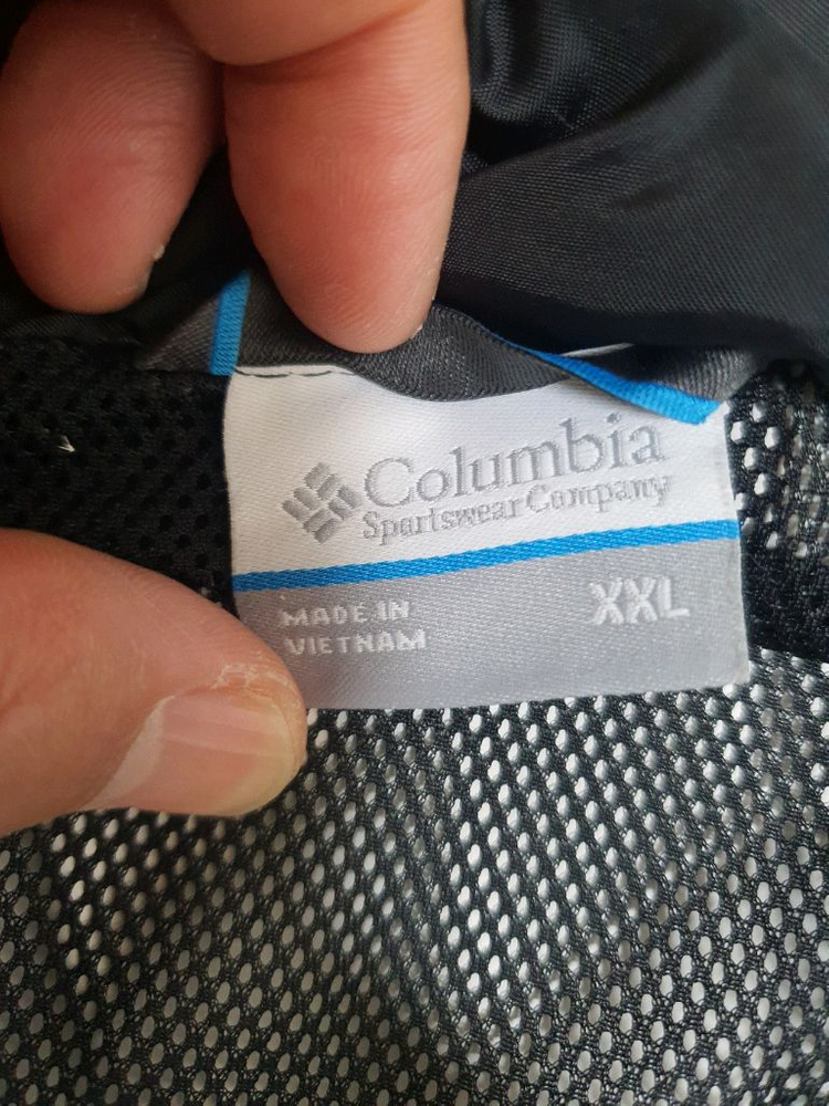 110 컬럼비아 방수 후드 자켓 낚시 등산 캠핑 남XXL 깨끗해요 이미지