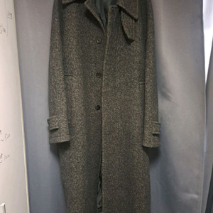 벨리에 맥시 멜톤 울 발마칸 블랙브라운 m사이즈 1회 시착 이미지