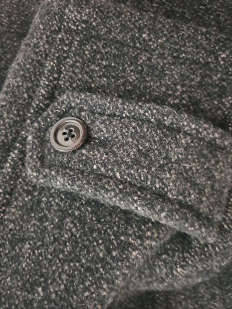 벨리에 맥시 멜톤 울 발마칸 블랙브라운 m사이즈 1회 시착 이미지