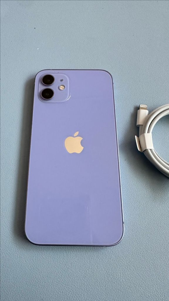 아이폰12퍼플 128기가 ,배터리79프로,케이스티파이 새상품2개 포함기능 ㅡ페이스아이디 터치 잘됨,모든기능정상배터리 이미지