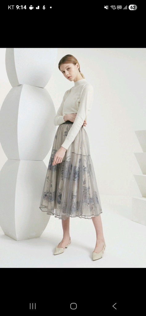 타임수채화스커트 이미지