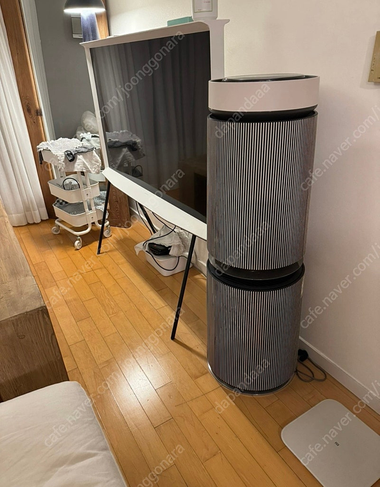 LG 퓨리케어 오브제컬렉션 360도 공기청정기 알파UP G 펫 필터 클레이 브라운 AS353NB4A 이미지