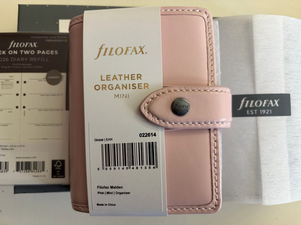 파일로팩스 몰든 핑크 a6 + a8 일괄 이미지