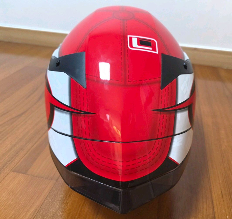 KYT 헬멧+썬바이저 오토바이 헬멧 L사이즈 안경미포함.파우치. 이미지