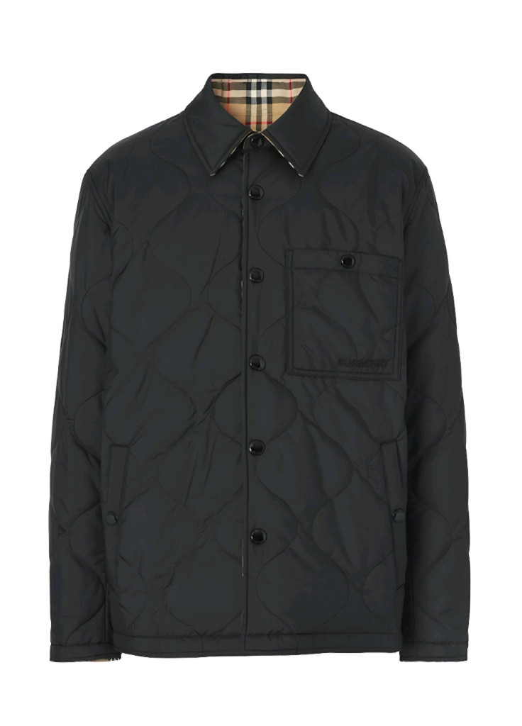 버버리 리버시블 체온조절 퀼팅 자켓 8049139 새상품급 이미지