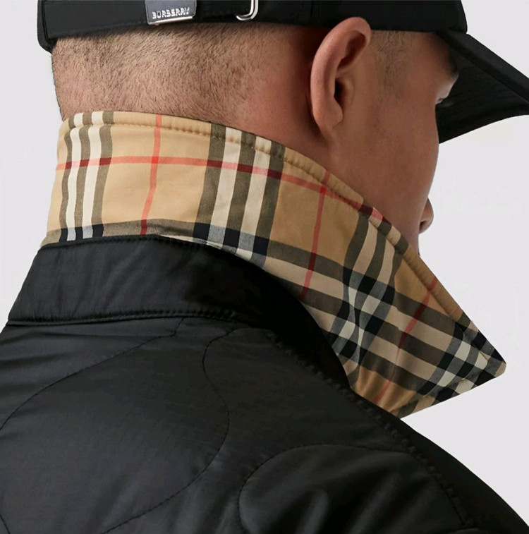 버버리 리버시블 체온조절 퀼팅 자켓 8049139 새상품급 이미지