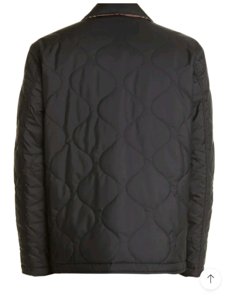 버버리 리버시블 체온조절 퀼팅 자켓 8049139 새상품급 이미지