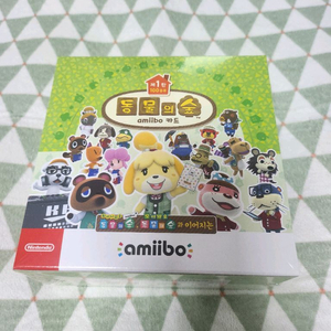 [미개봉]동물의숲 아미보카드 1탄 박스(50팩/25팩) 이미지