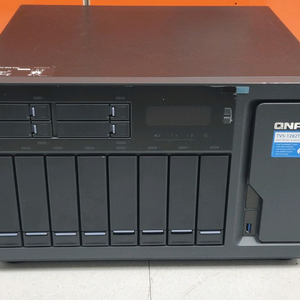 QNAP NAS TVS-1282T3 큐냅 나스 12베이 고성능 32기가 메모리 인텔 i7 CPU 썬더볼트 UPS 이미지