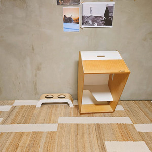 트릴로 화장실과 2구 식탁 이미지