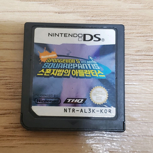 닌텐도ds용 스폰지밥의아틀란ㅌ스 이미지