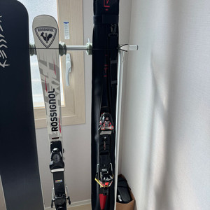 22/23 블루모리스 180 대회전 스키+엣지백 (실사용 25/26) 이미지