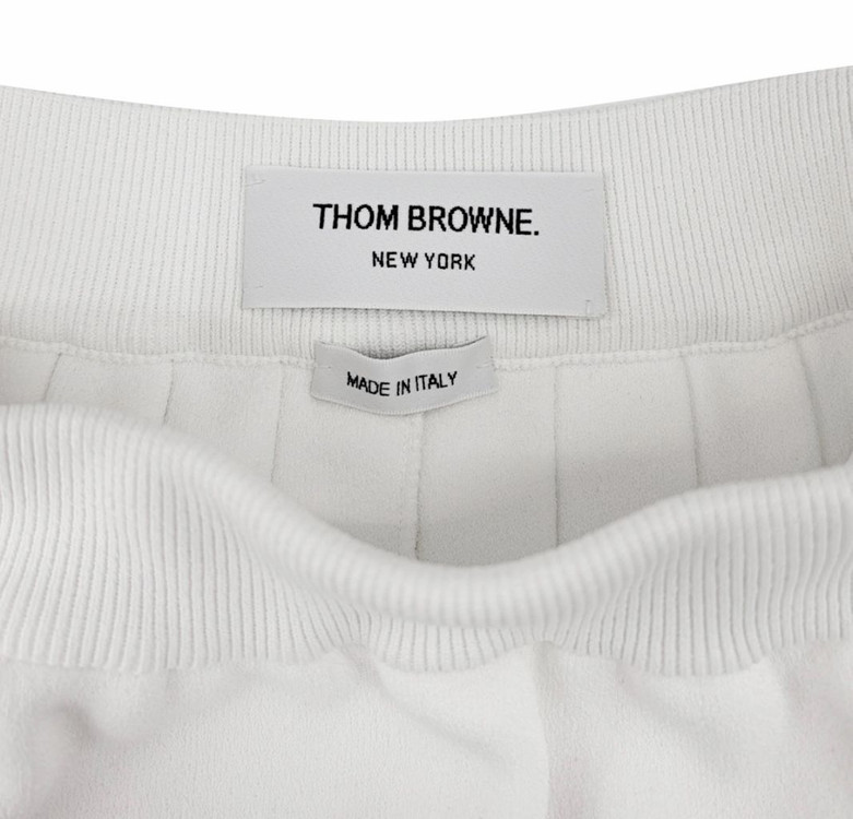 [36] 톰브라운 4바 플리츠 미니 스커트 치마 화이트 이미지