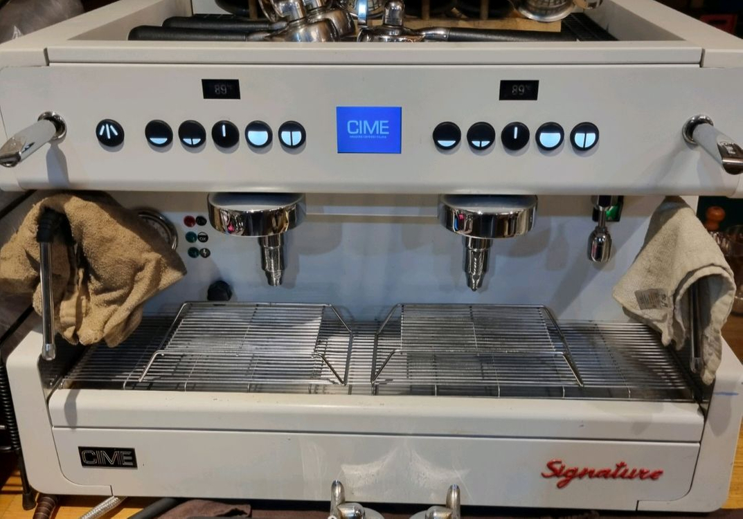 씨메 시그니처 커피머신 실버 이미지