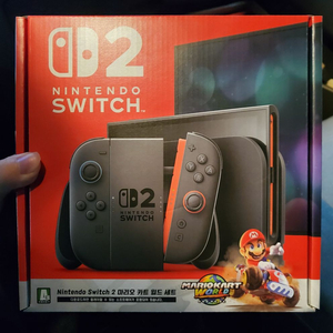 닌텐도 스위치2 마리오 카트 월드 에디션 미개봉 이미지