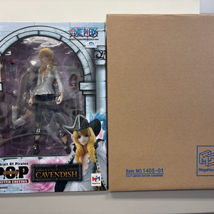 정품 원피스 POP LIMITED EDITION 캐번디시 초판 피규어 판매 이미지
