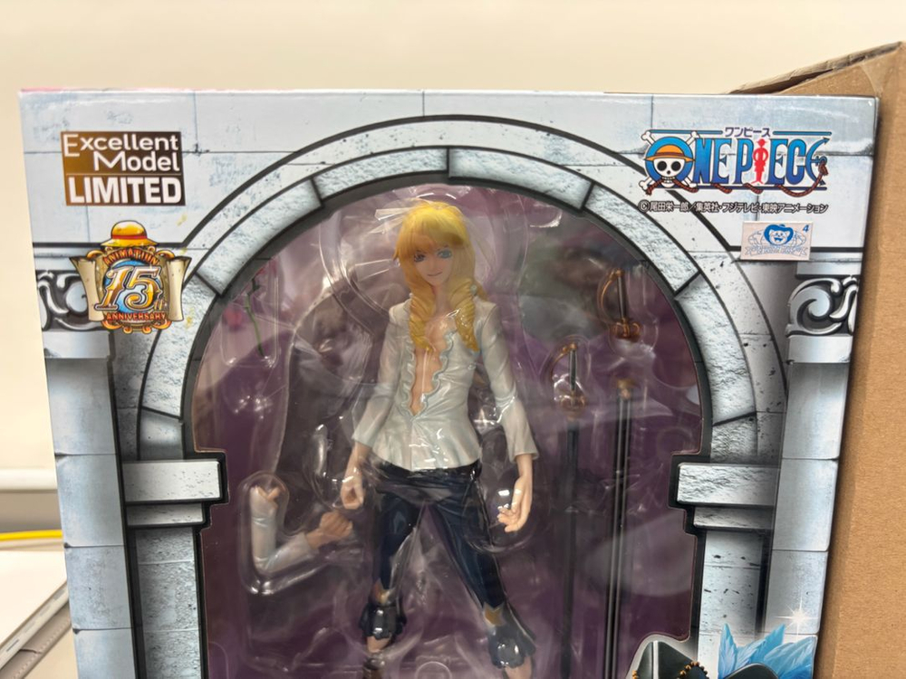 정품 원피스 POP LIMITED EDITION 캐번디시 초판 피규어 판매 이미지