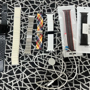 애플워치 7 45mm 셀룰러 미드나이트 이미지