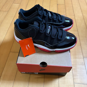 조던11 로우 브레드 280 새상품 이미지