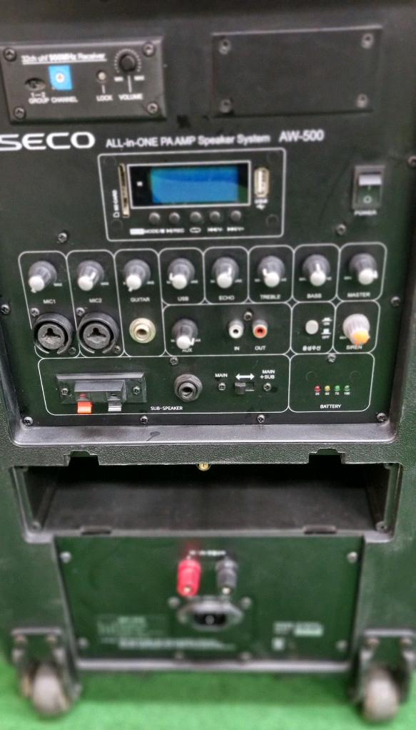 SECO(세코)앰프내장 스피커 팝니다 이미지