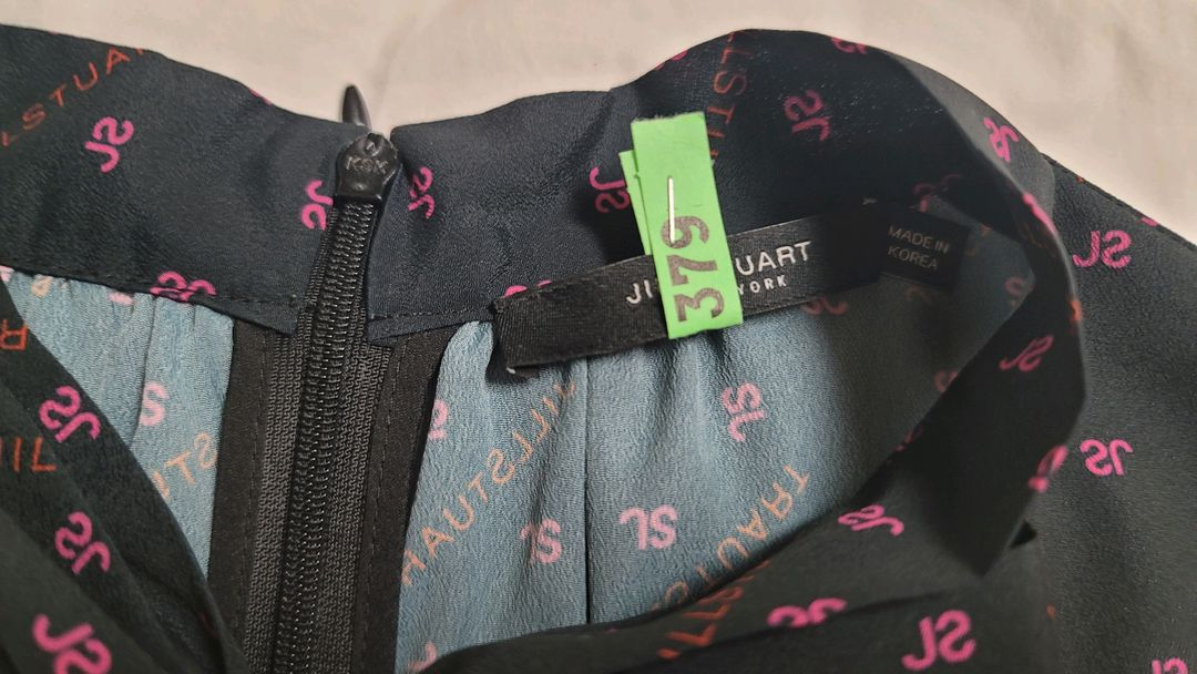 질스튜어트 플리츠 원피스(사이즈55) 이미지