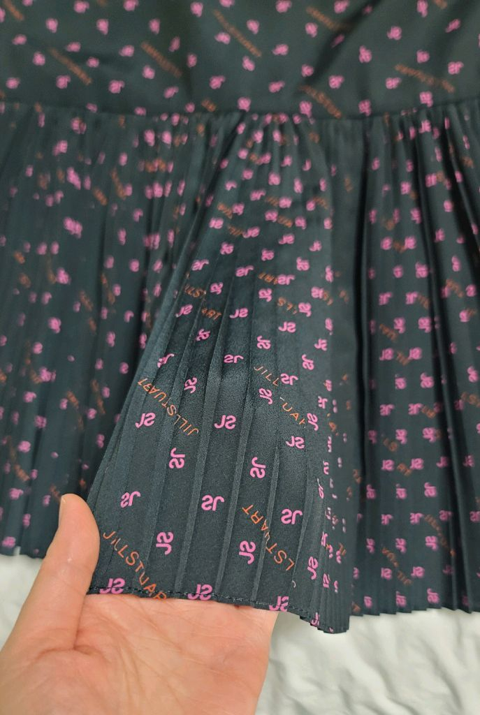 질스튜어트 플리츠 원피스(사이즈55) 이미지