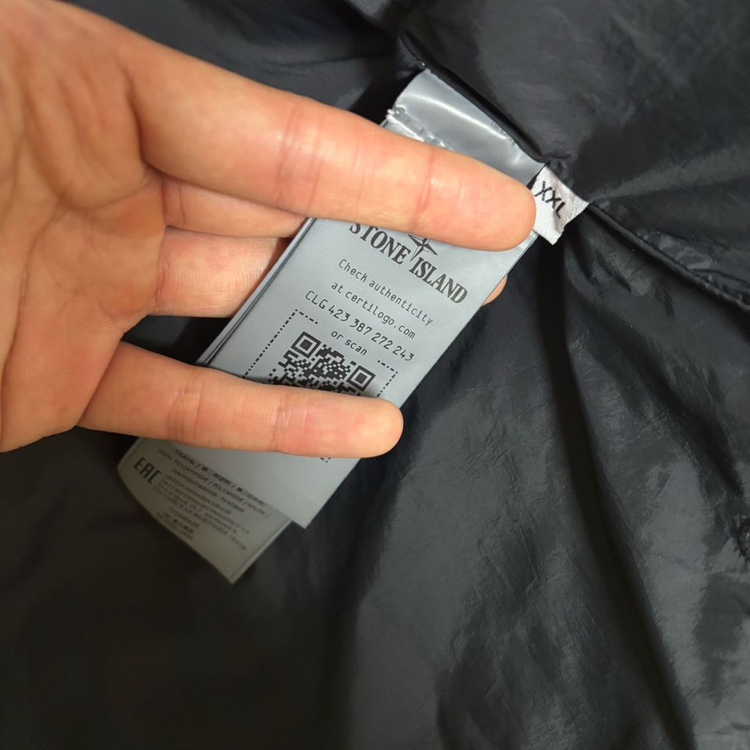 스톤아일랜드 크링클랩스 논후드 xxl 이미지