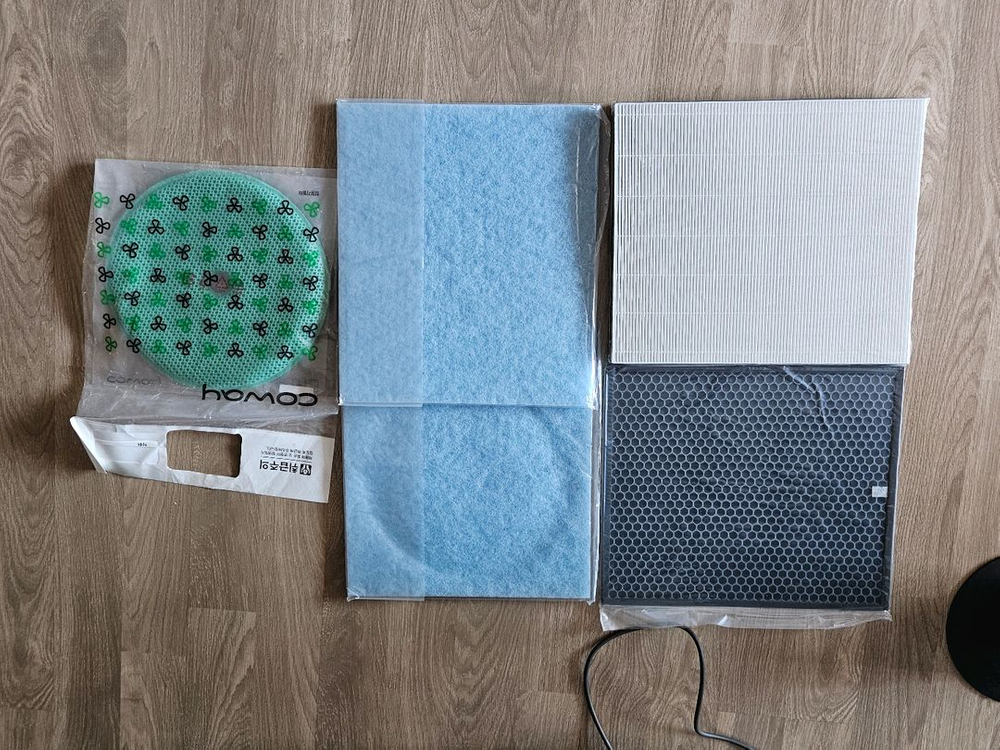 코웨이 공기청정기 + 에어워셔 가습기 이미지