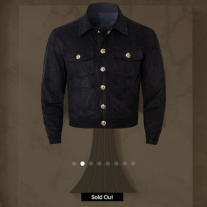 라피나토 스웨이드 자켓 52사이즈 이미지