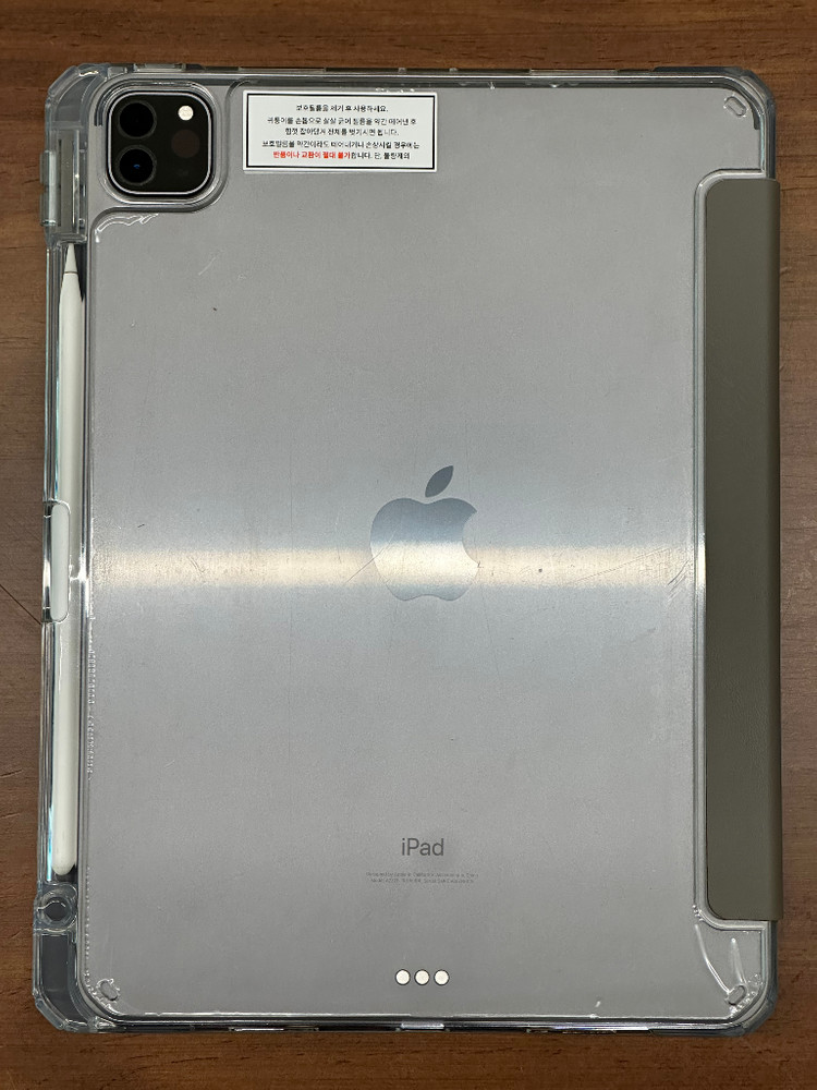 아이패드 프로 11인치 2세대 256G 그레이 + 애플펜슬 2세대 이미지