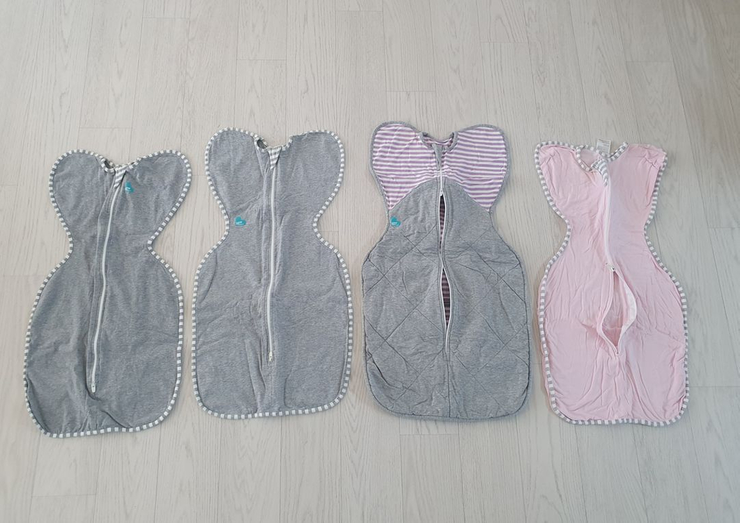 러브투드림 스와들업 M 사이즈 4개 (사계절+겨울+여름) 이미지