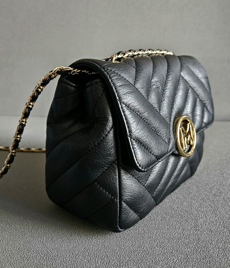 메트로시티 체인크로스백 퀼팅 엠보 숄더백 이미지