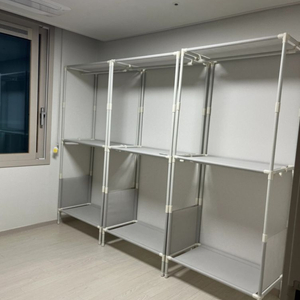 [최저가+사은품]드레스룸 시스템 철제 옷장 옷걸이 행거 이미지