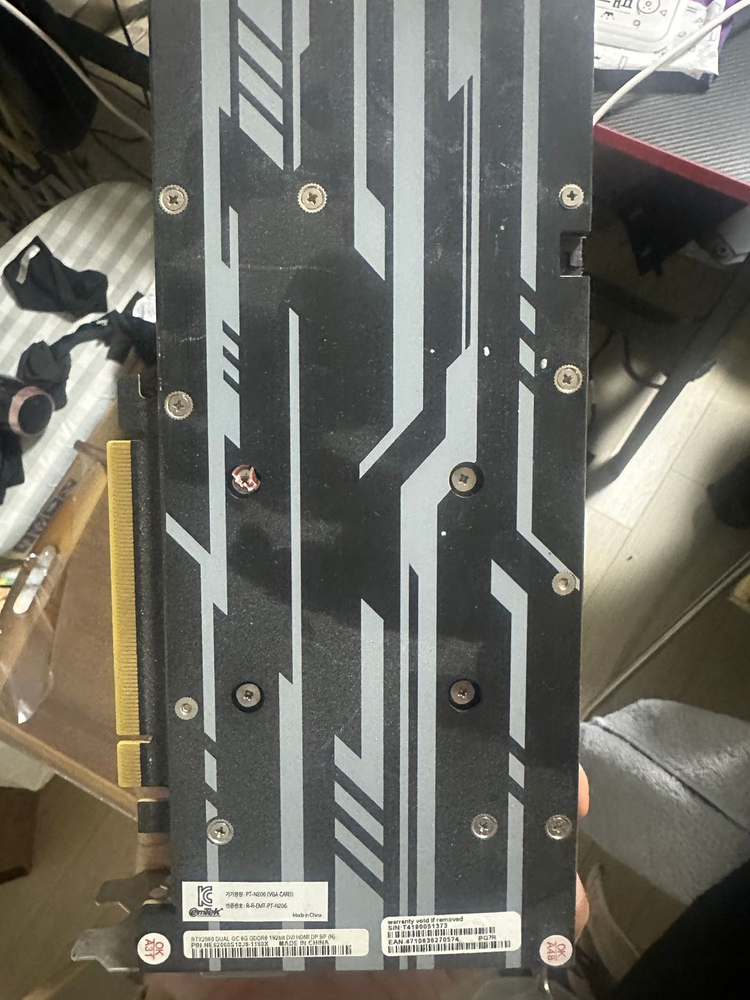 RTX 2060 oc 6g 그래픽카드 이미지