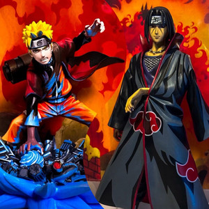 [일괄] 나루토 시리즈 2D애니도색 붓도색 리페인트 피규어 레진 리페인팅 이미지