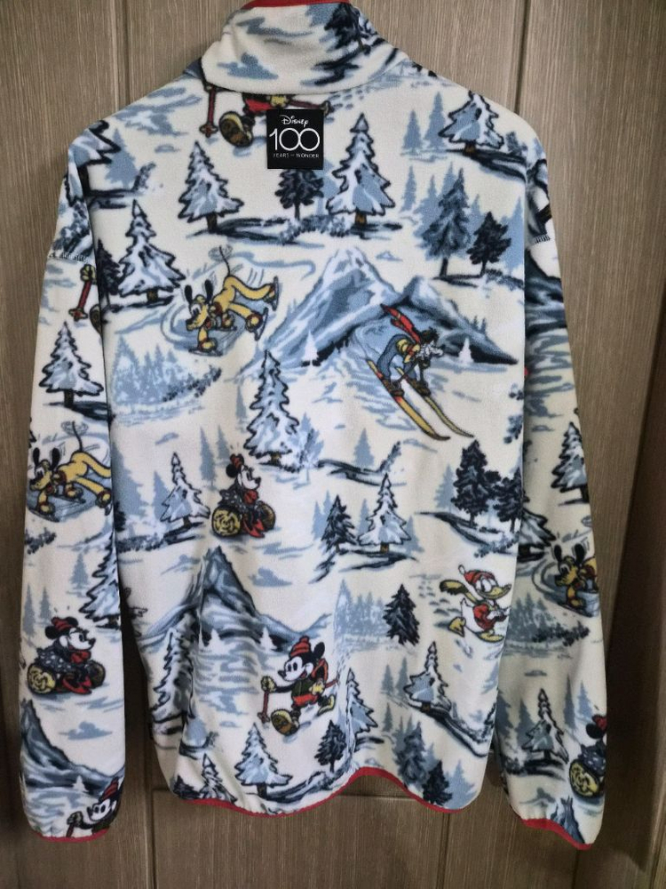 Columbia 컬럼비아 디즈니100주년기념 한정판 반집업 S 남여공용(크게나와서 남성 95까지 착용가능) 이미지