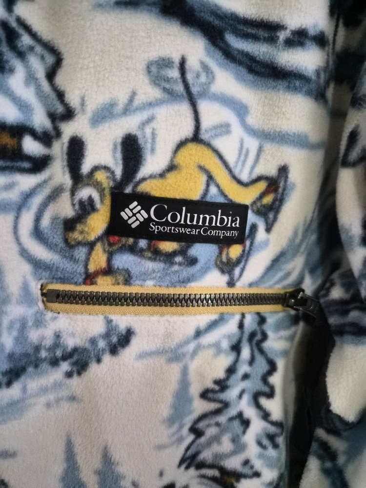 Columbia 컬럼비아 디즈니100주년기념 한정판 반집업 S 남여공용(크게나와서 남성 95까지 착용가능) 이미지