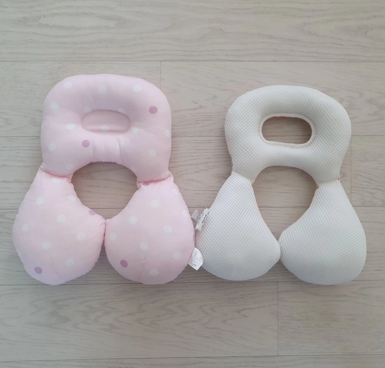 신생아 영아 아기 목베개 짱구베개 카시트 이미지