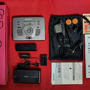 소니워크맨 WM-GX822 깨끗한 박스풀세트 정상작동품 이미지