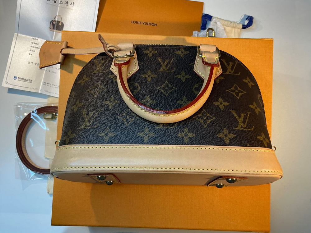 [정품] 루이비통 알마 BB 모노그램 풀박스 이미지