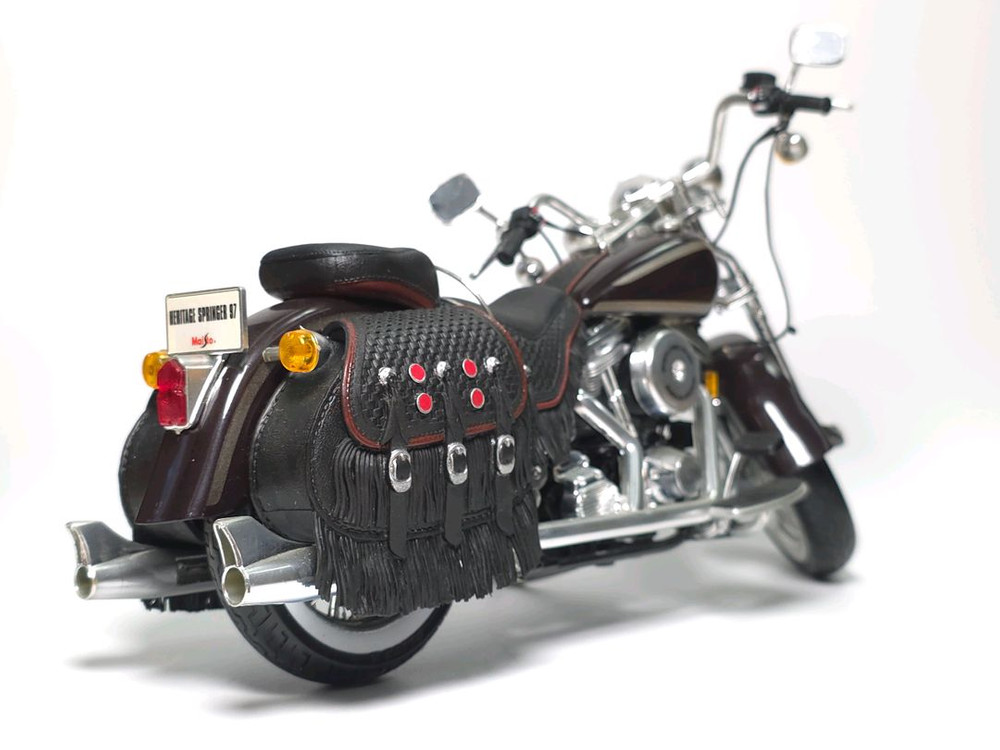 할리데이비슨 스프링어 모터사이클(오토바이) 피규어 1:10 1/10 WWE 이미지