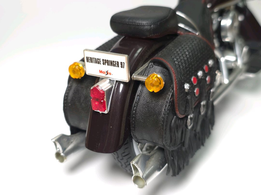 할리데이비슨 스프링어 모터사이클(오토바이) 피규어 1:10 1/10 WWE 이미지