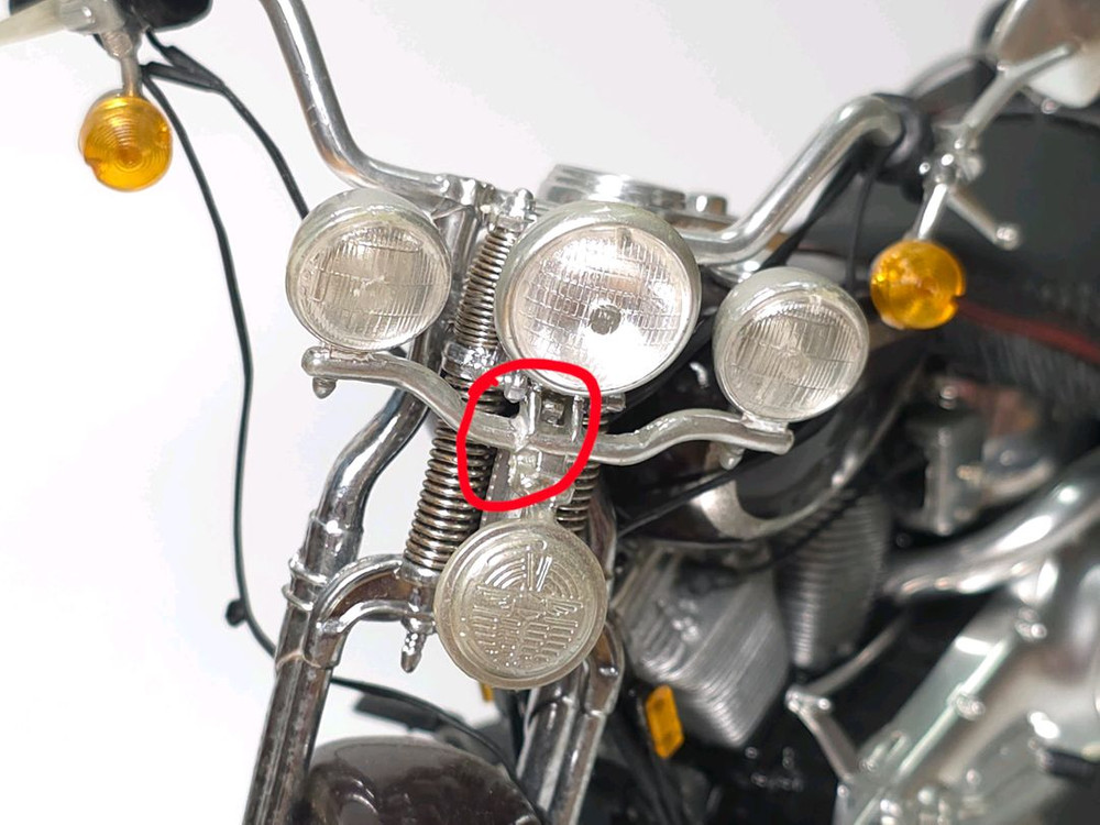 할리데이비슨 스프링어 모터사이클(오토바이) 피규어 1:10 1/10 WWE 이미지