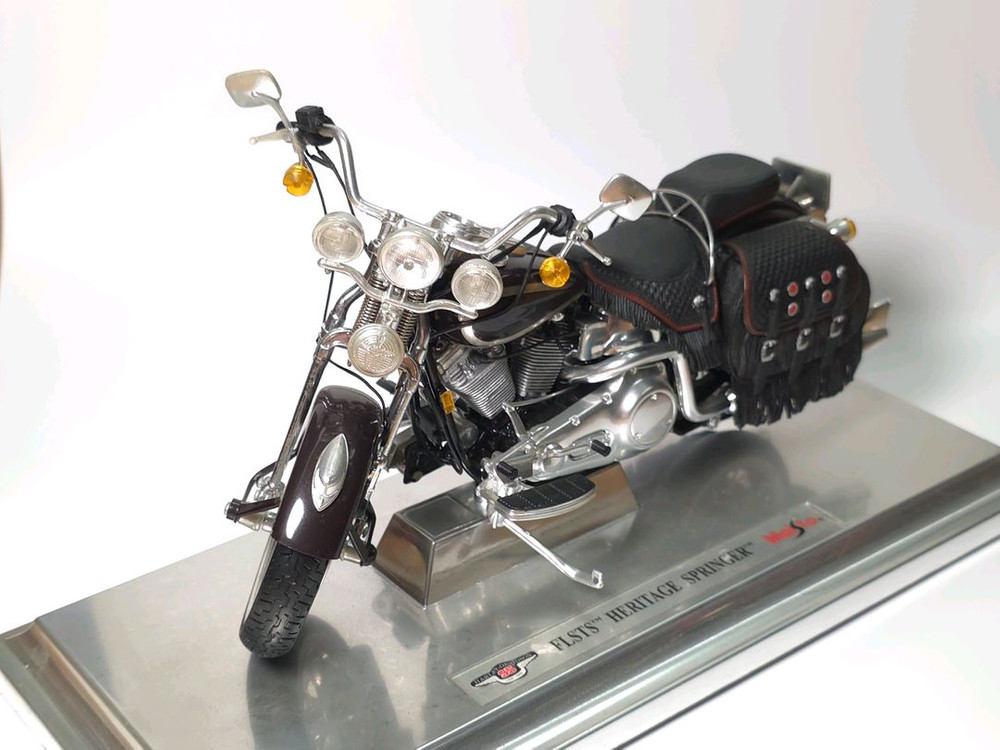 할리데이비슨 스프링어 모터사이클(오토바이) 피규어 1:10 1/10 WWE 이미지