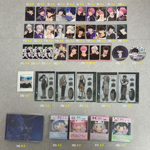 플레이브 PLAVE 공식 남예준 밤비 채봉구 도은호 유하민 W4L 여섯 번째 여름 바인더 아크릴 포카 플뿌 인형 이미지