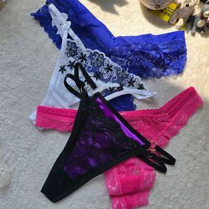 여성팬티 T팬티 90-95 4종 묶음 판매 티팬티 이미지