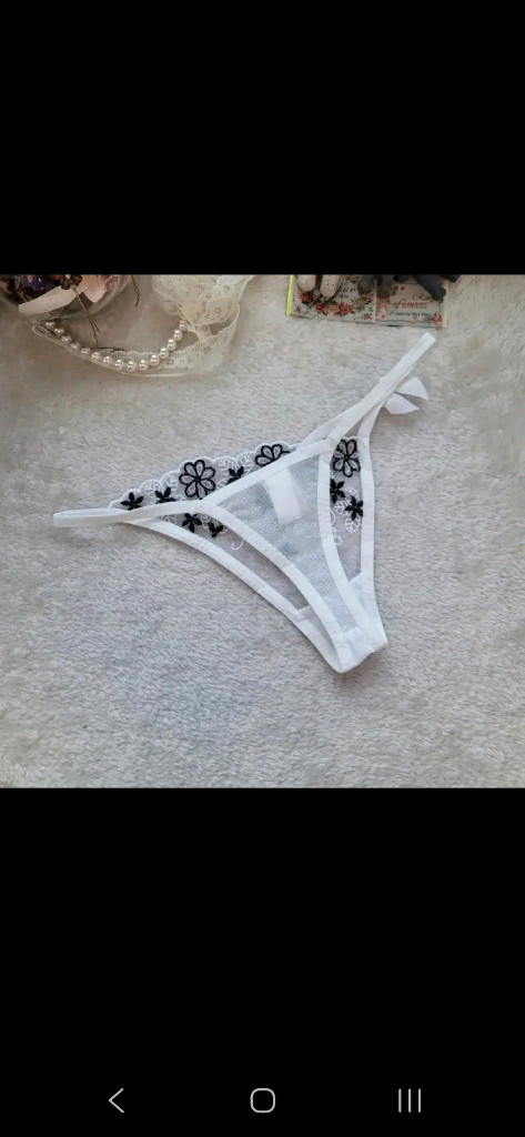 여성팬티 T팬티 90-95 4종 묶음 판매 티팬티 이미지