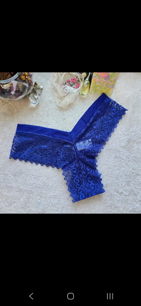 여성팬티 T팬티 90-95 4종 묶음 판매 티팬티 이미지